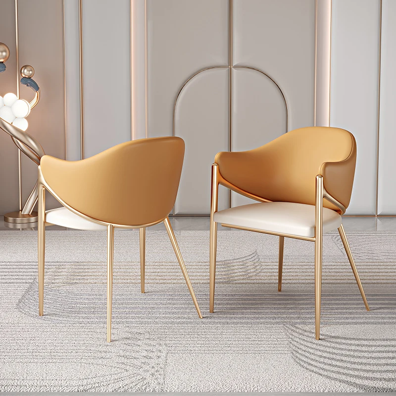 Стулья с удобными акцентами, минималистичные индивидуальные стулья для столовой, для гостиной, наборы садовой мебели