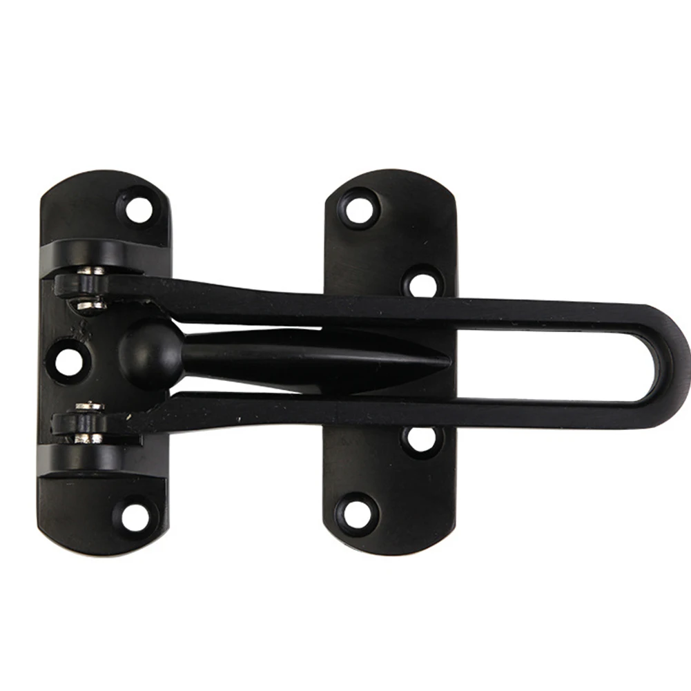 

Heavy Duty Home Hotel Door Latch Easy Install Office Zinc Alloy Rustproof Hasp Anti Theft With Screws Window Cabinet Hardware