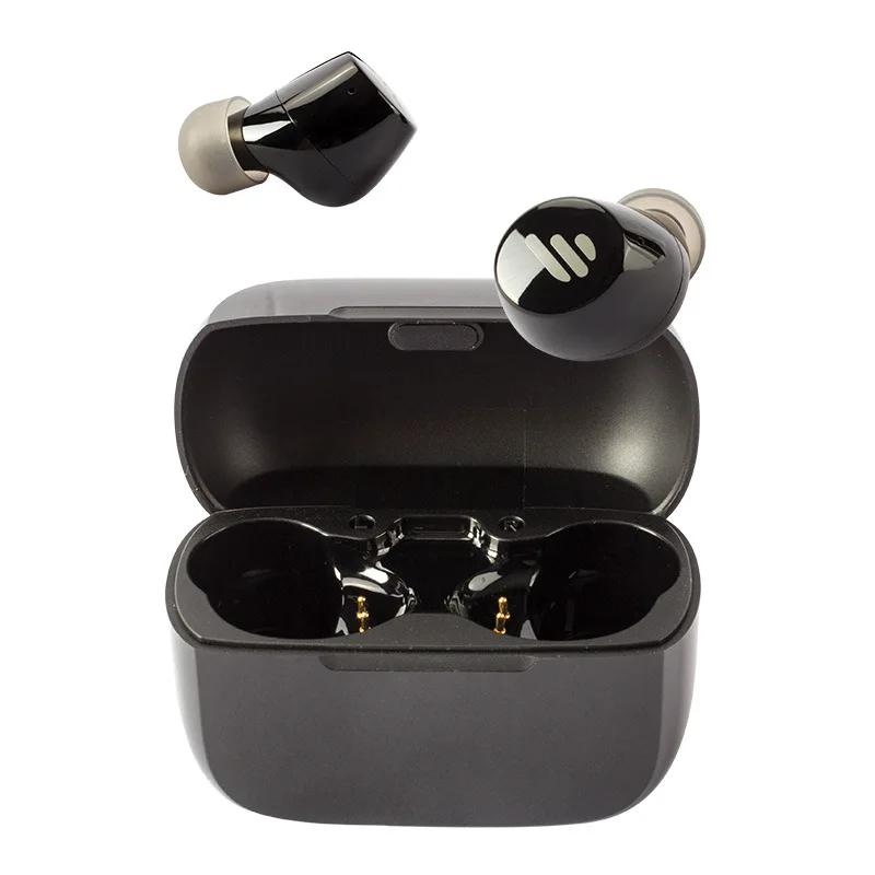 

TWS1 Bl uetooth Headphones Double ear Radio Sport earplus in visible in the ear Pro