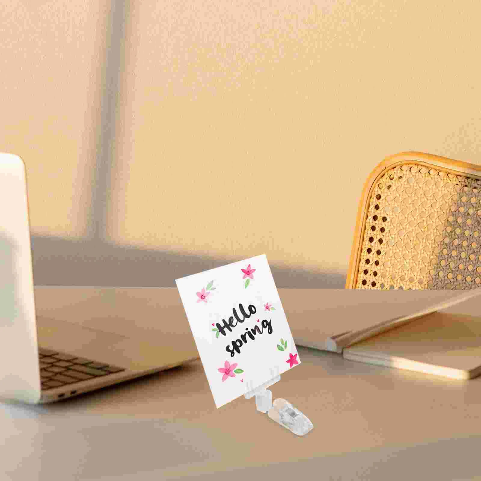 12 шт. поп-рекламный зажим держатель ценника зажимы для вывесок этикетки дисплея