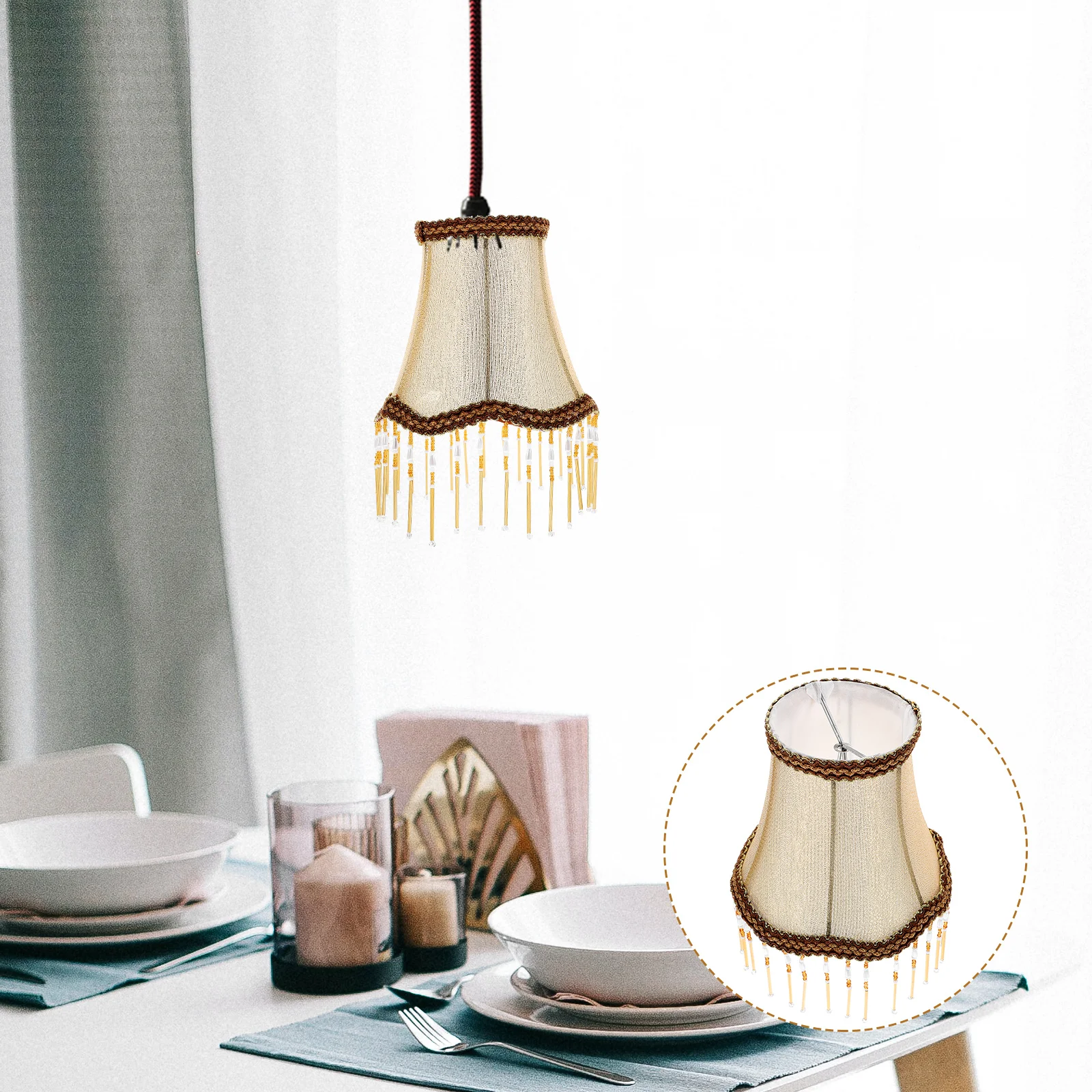 

Small Lamp Shade Light Covers Chandelier Shades For Wall Lamps Fabric Lampshade Accessory Sconce