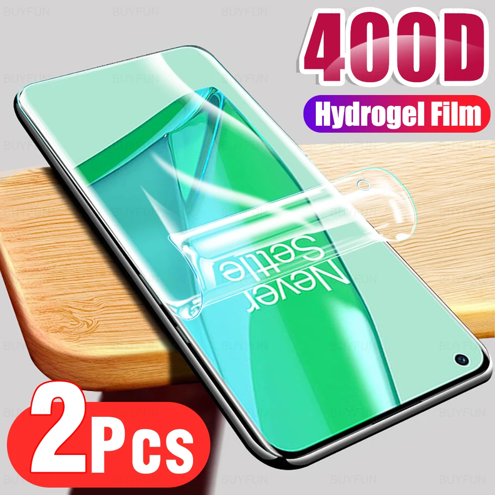 

Гидрогелевая пленка для Oneplus 10 Pro 2 шт., мягкая защитная пленка для экрана One Plus 10R 9R 9 9Pro 8 8Pro 7 7Pro 7t 8t, не стекло