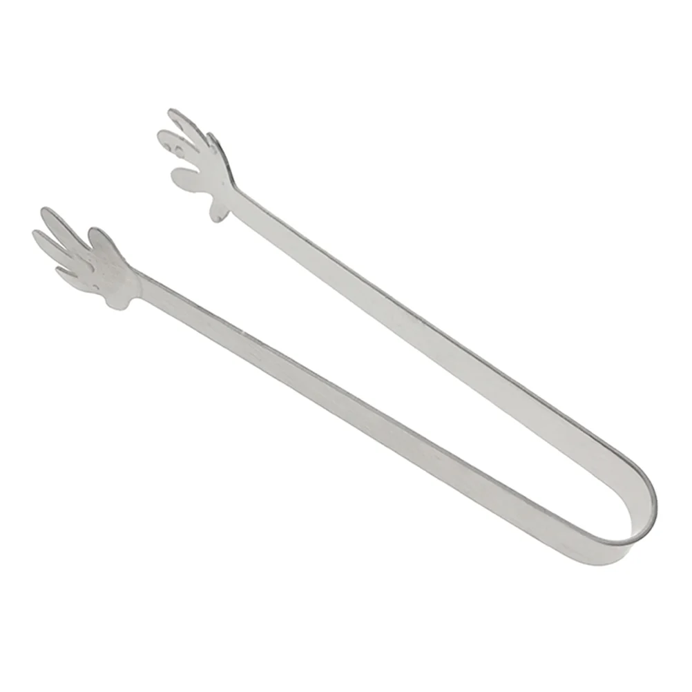 

Tongs Mini Tong Stainless Steel Icelemon Metal Appetizersserving Tiny Coffee Sugar Bread Bbq Grill