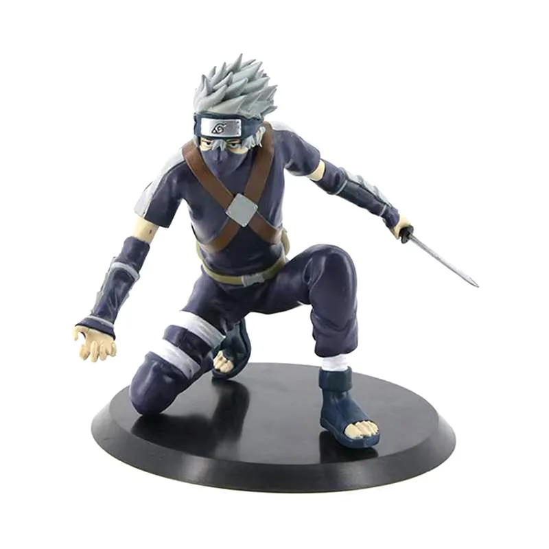 

Naruto Figure Shippuden GK Shadow Hatake Kakashi Anime Model Assassinate Sasuke 15CM PVC Statue Collectible Toys For Kids Figma