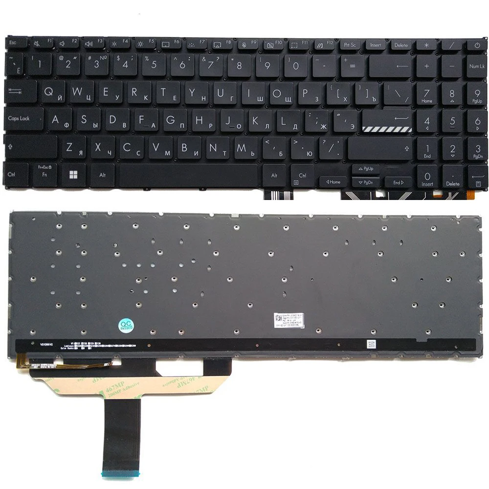 Фото XIN-US-русская клавиатура с подсветкой для ASUS Vivobook X1502 X1603Z X1603ZA M1603 M1603Q M1603QA F1603ZA D1603QA M1503Q X1502Z M1503 №2