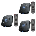 ТВ-приставка Android 2,4, голосовой помощник, 6K 3D Wifi 5,8G и G медиаплеер, очень быстрая приставка