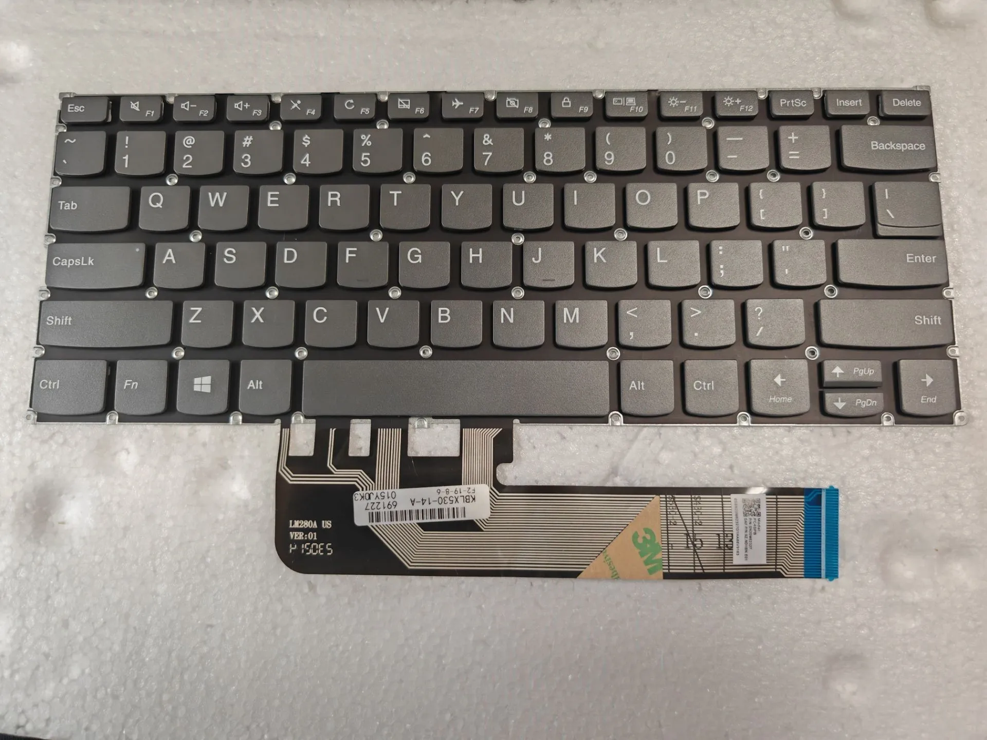 Клавиатура США для Lenovo Yoga 730-13IKB 730-13IWL 730-15IKB 730-15IWL без подсветки