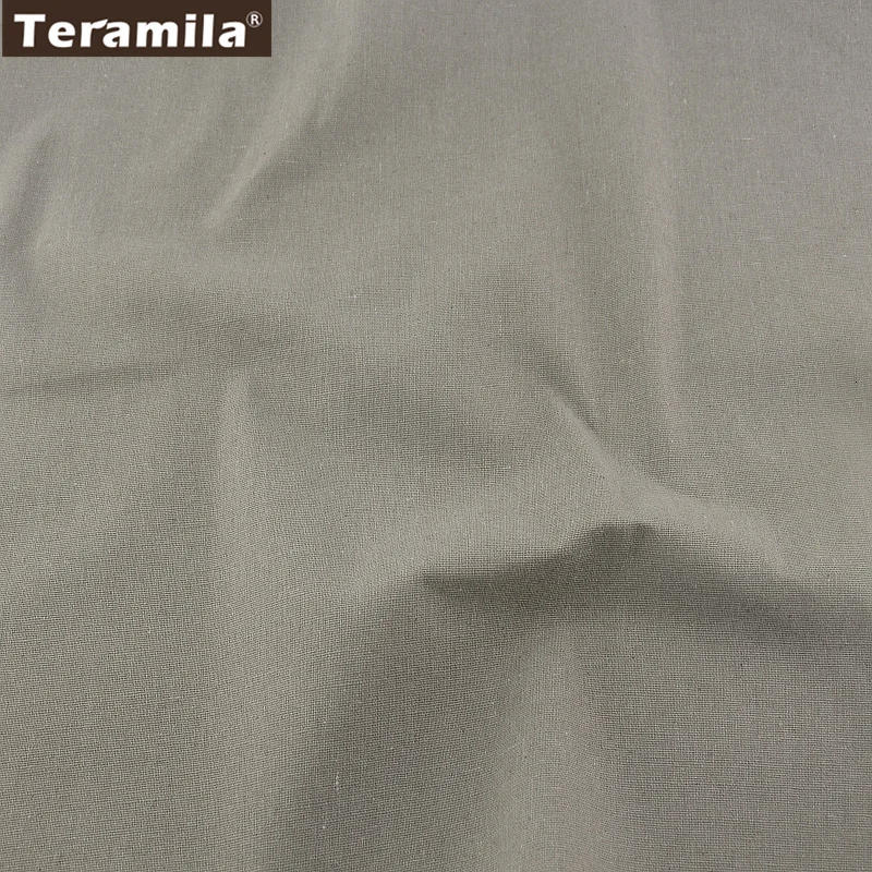 Фото Хлопок TERAMILA льняная ткань для шитья скатерть подушка для украшения дома Настольная дорожка, Классический белый, черный цвет, по метру №4