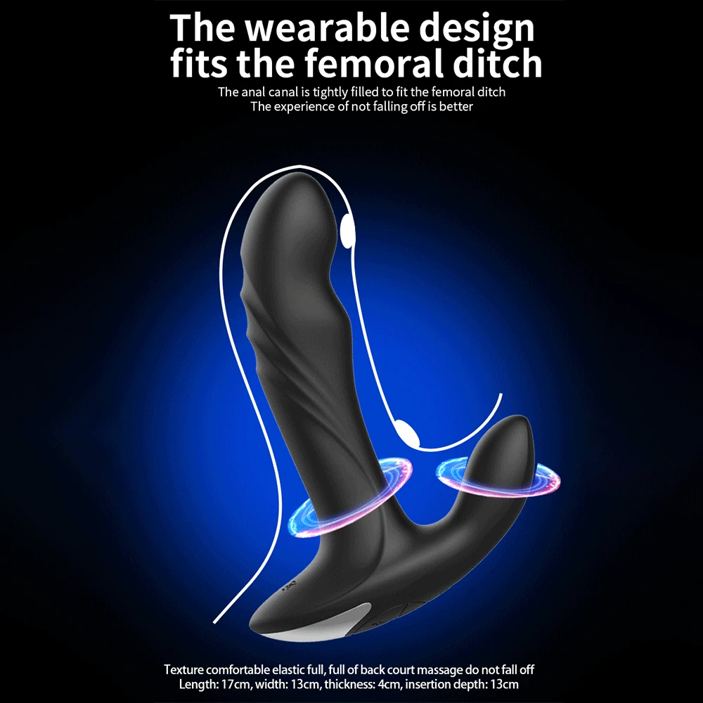 Секс-игрушки для геев стимулятор простаты вибратор мужской массажер вращающиеся