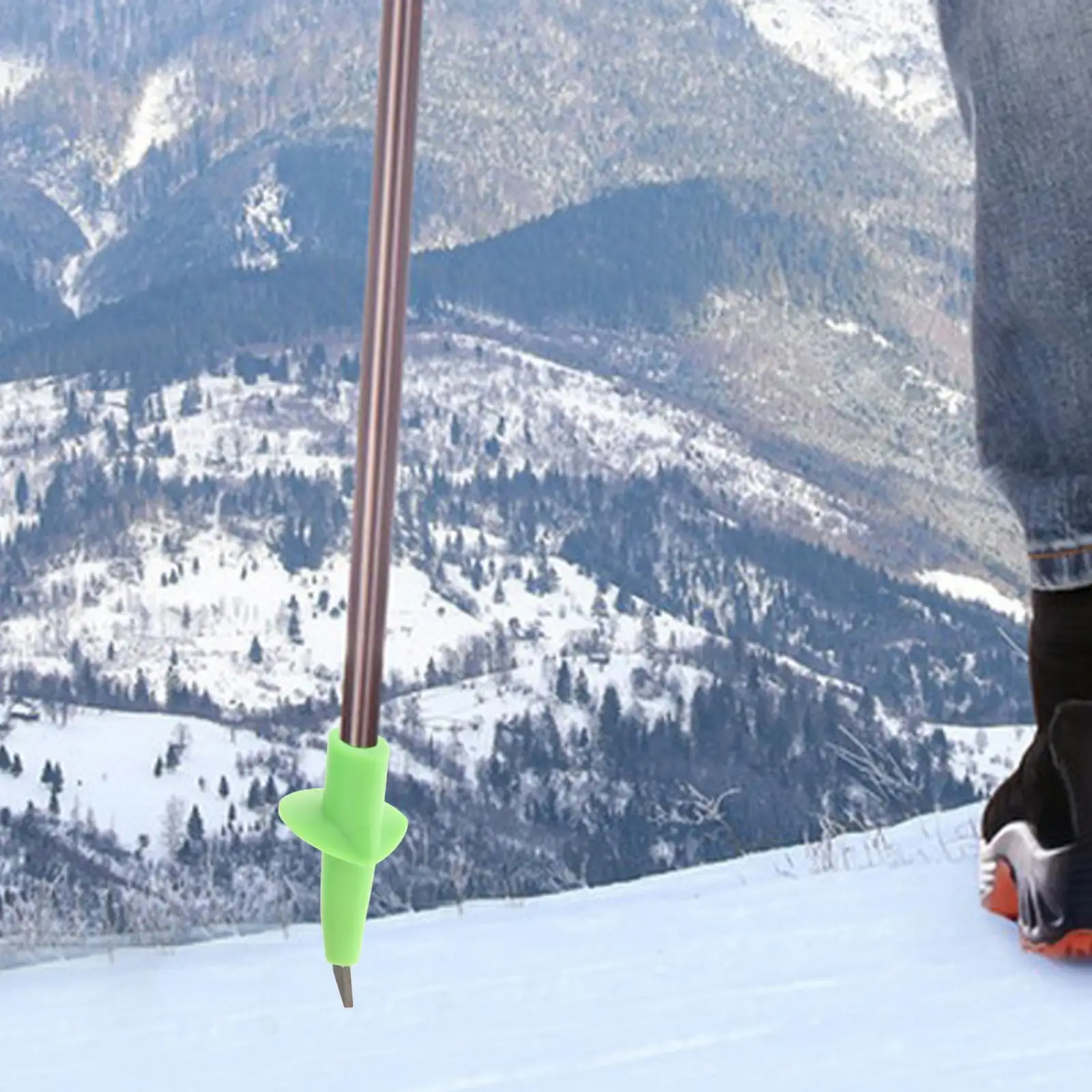 Запасные части для наконечника стержня Alpenstock пеших прогулок на снегоступы