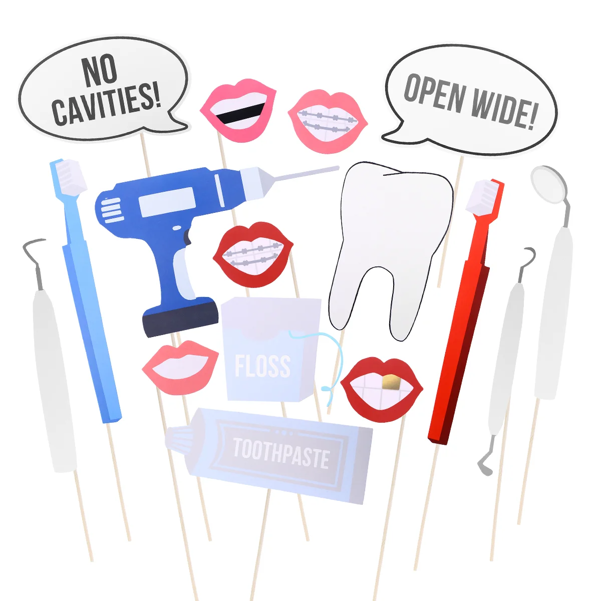 

16pcs Photo Booth Props Funny Photo Booth Props Photobooth Props Photobooth Kits