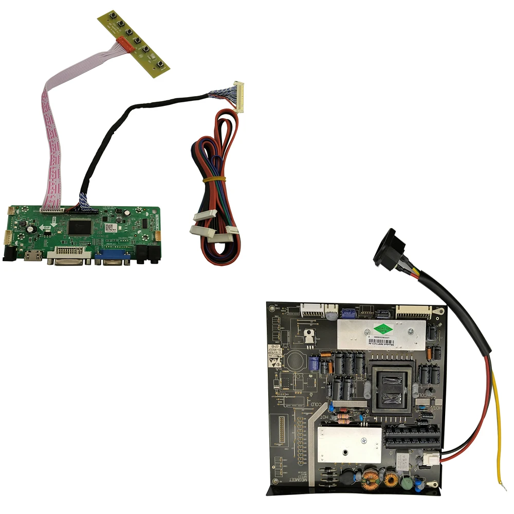 

New HDMI+VGA+DVI+Audio Monitor Kit For LM240WU2(SL)(B2) LM240WU2-SLB2 1920x1200 30Pins LCD LED Screen Panel Control Driver Board