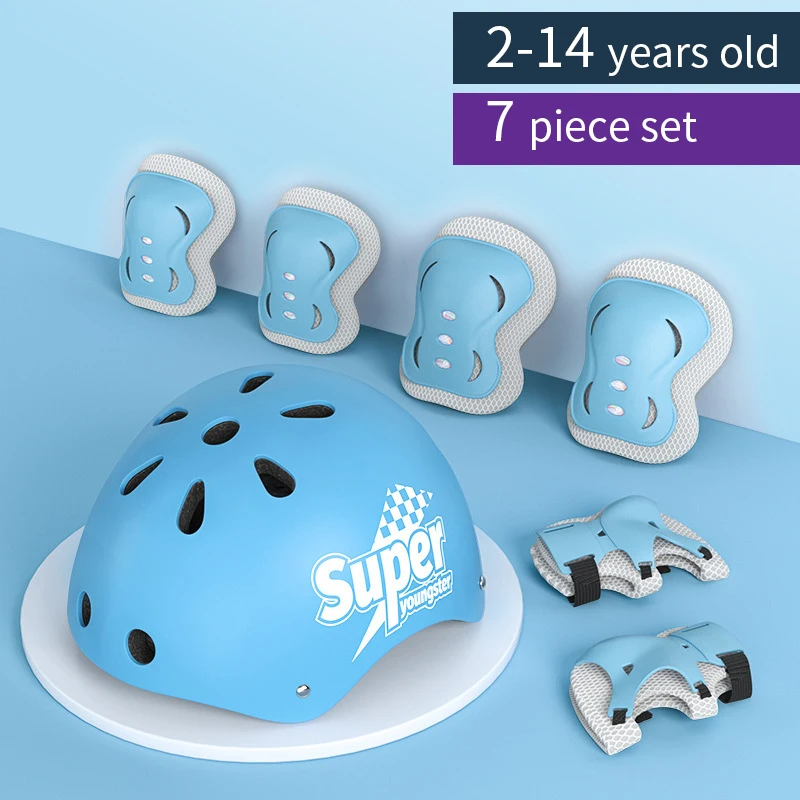 Шлем защитный на колено локти и руки для мальчиков девочек 2 3 4 5 6 7 8 9 10 11 12 13 14 лет