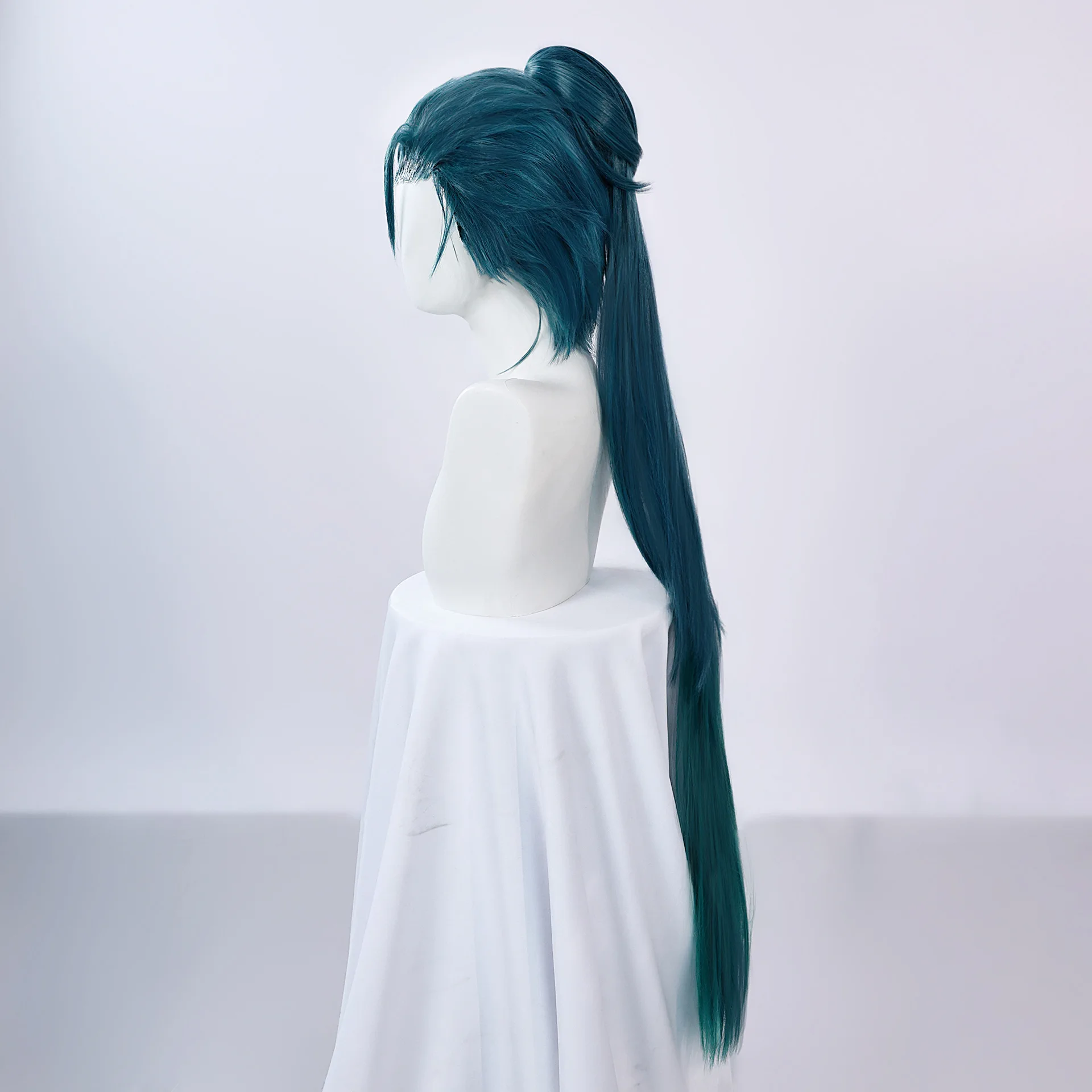 Фото Парик Flame Wig Mingchao, парик Flame Cos, анимационный, из высокотемпературного шелка, легко укладываемый, парик Flame №4