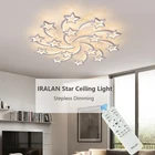 Хрустальная светодиодный ная Люстра для гостиной, современные люстры, акриловая Люстра для внутреннего освещения