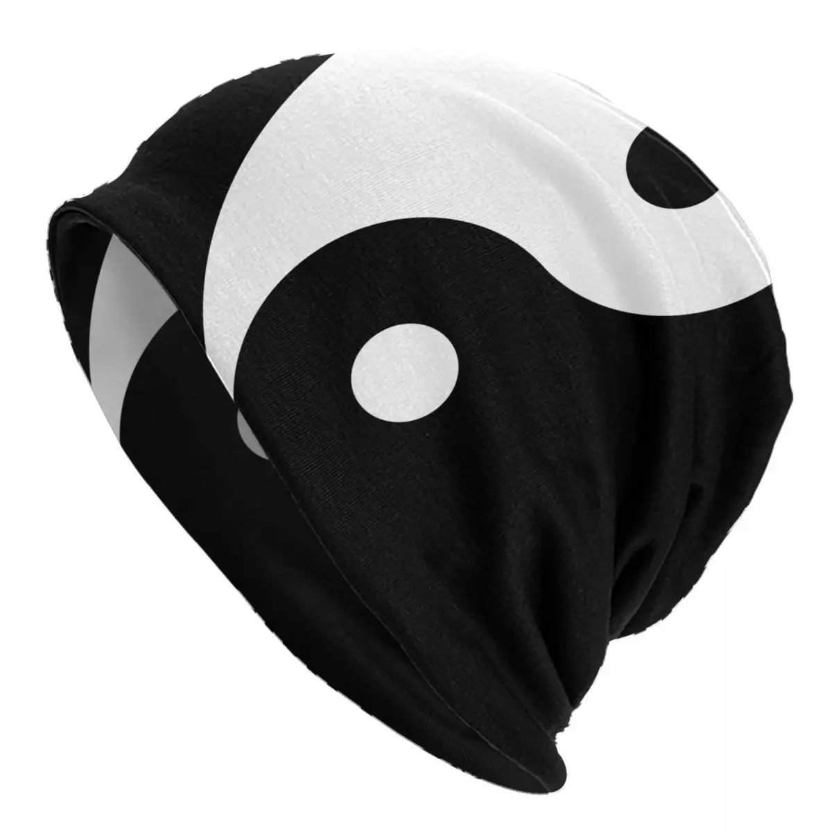 

Bonnet Hat for Men And Women Yin Yang Eastern Asian Philosophy Balance Harmony Knitted Beanies Soft Turban Hat Hip Hop Beanie