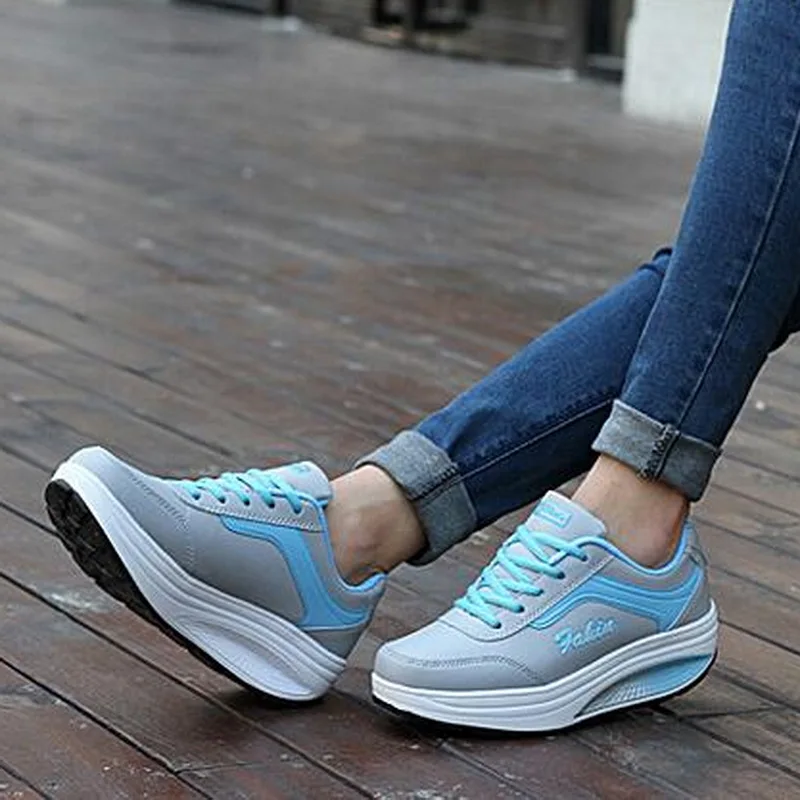 

Women's Sneakers High 2019 Platform Women's Casual Shoes Basket Wedge Shoes Sneakers Zapatillas Deportivas Mujer Ballet Flats