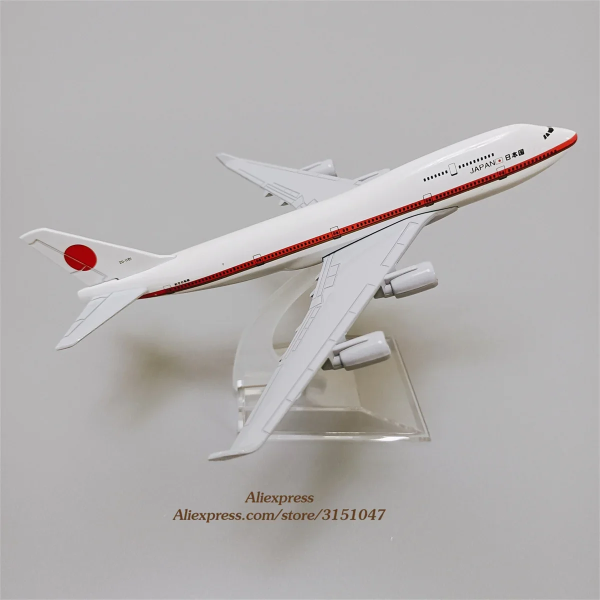 

16cm Air Japan Boeing 747 B747 Airlines Japanese Air Force ONE Airways Alloy Metal Airplane Model Plane Diecast Aircraft w Stand