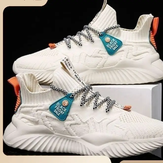 

White And Black Boys' Casual Shoes