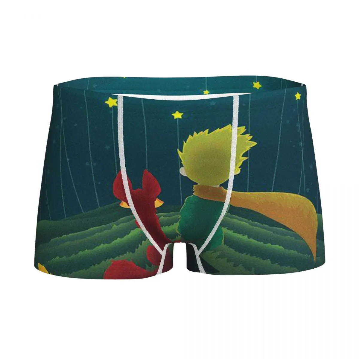 

The Little Prince Boys Underwear Children Kids Baby Shorts Panties Fox Print Boxer Shorts Male Fashion Boxer Panties