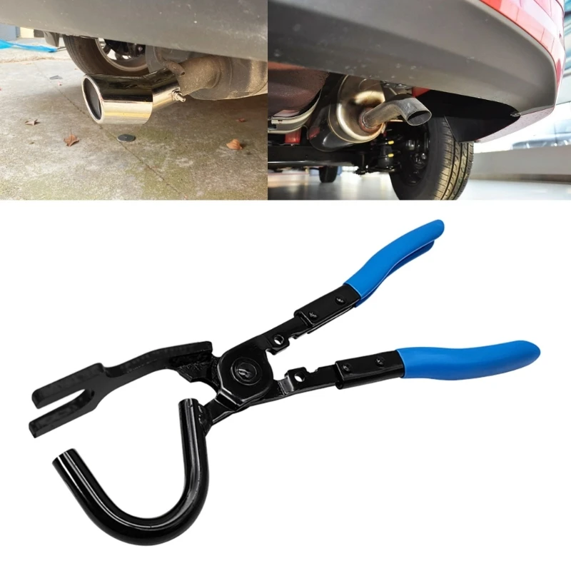 

Universal Car Exhaust Hanger Removal Plier Car Exhaust Rubber Pad Plier Puller Tool Exhaust Pipe Gaskets Removal Pliers