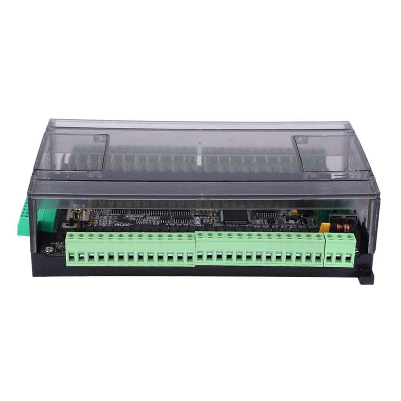 

FX3U-48MT Programmable Logic Controller 24 Input 24 Output 24V 1A PLC Industrial Control Board With High Speed Counting