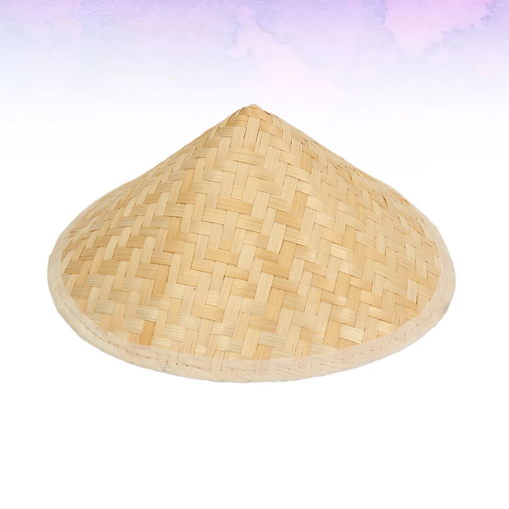 

Hat Chinese Oriental Fishing Hat DIY Drawing Hat Wall Hanging Weaving Cap Hat Decoration for Kids Children Size