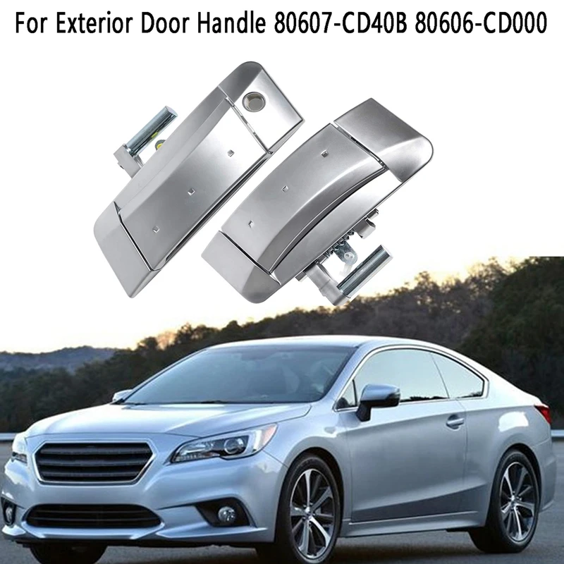 

2X комплект наружных ручек двери 80607-CD40B 80606-CD000 для Nissan водителя и пассажирской стороны