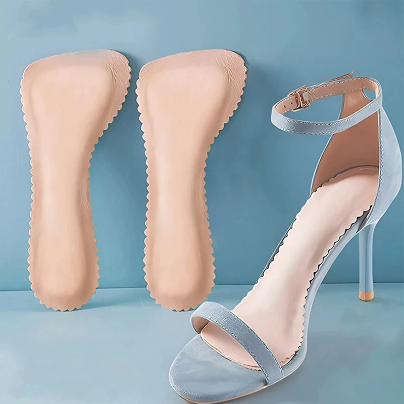 Стельки женские на высоком каблуке нескользящая перегородка моющиеся удобные