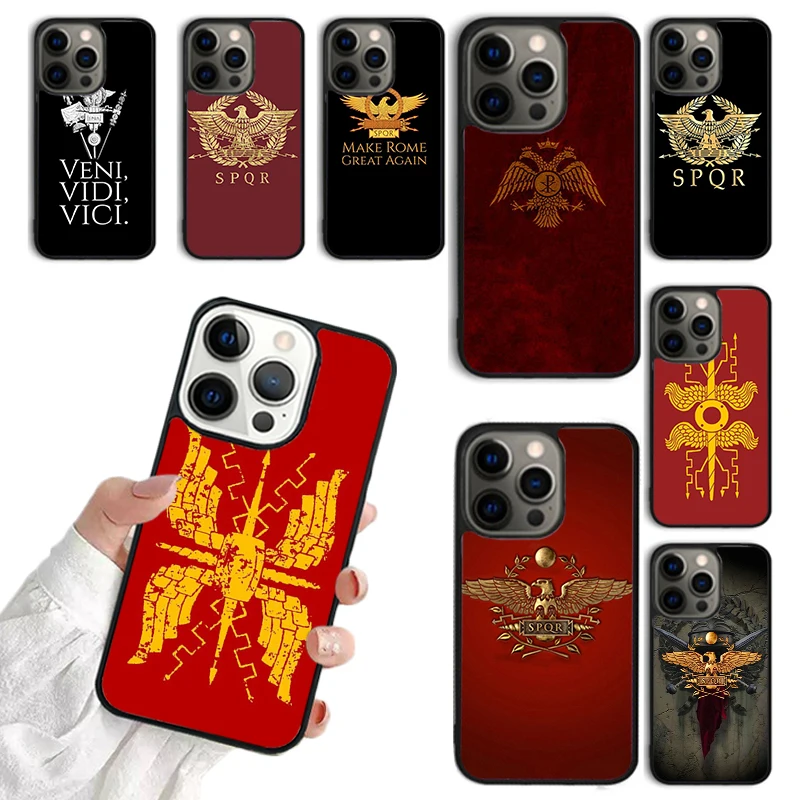 Чехол с эмблемой Римской империи для телефона iPhone 15 14 13 12 Mini 11 Pro Max SE 2020 6S 7 8 Plus XS XR