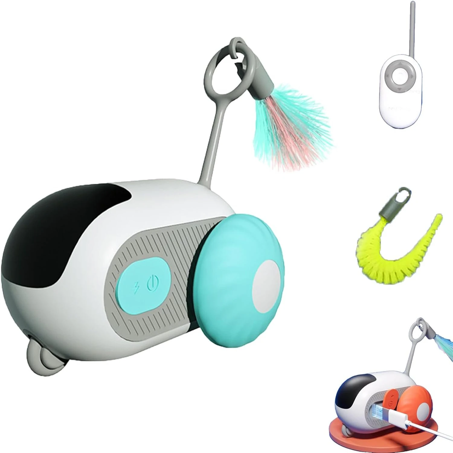 Захватывающая и прочная перезаряжаемая игрушка для кошек Turbo 2 0 часов