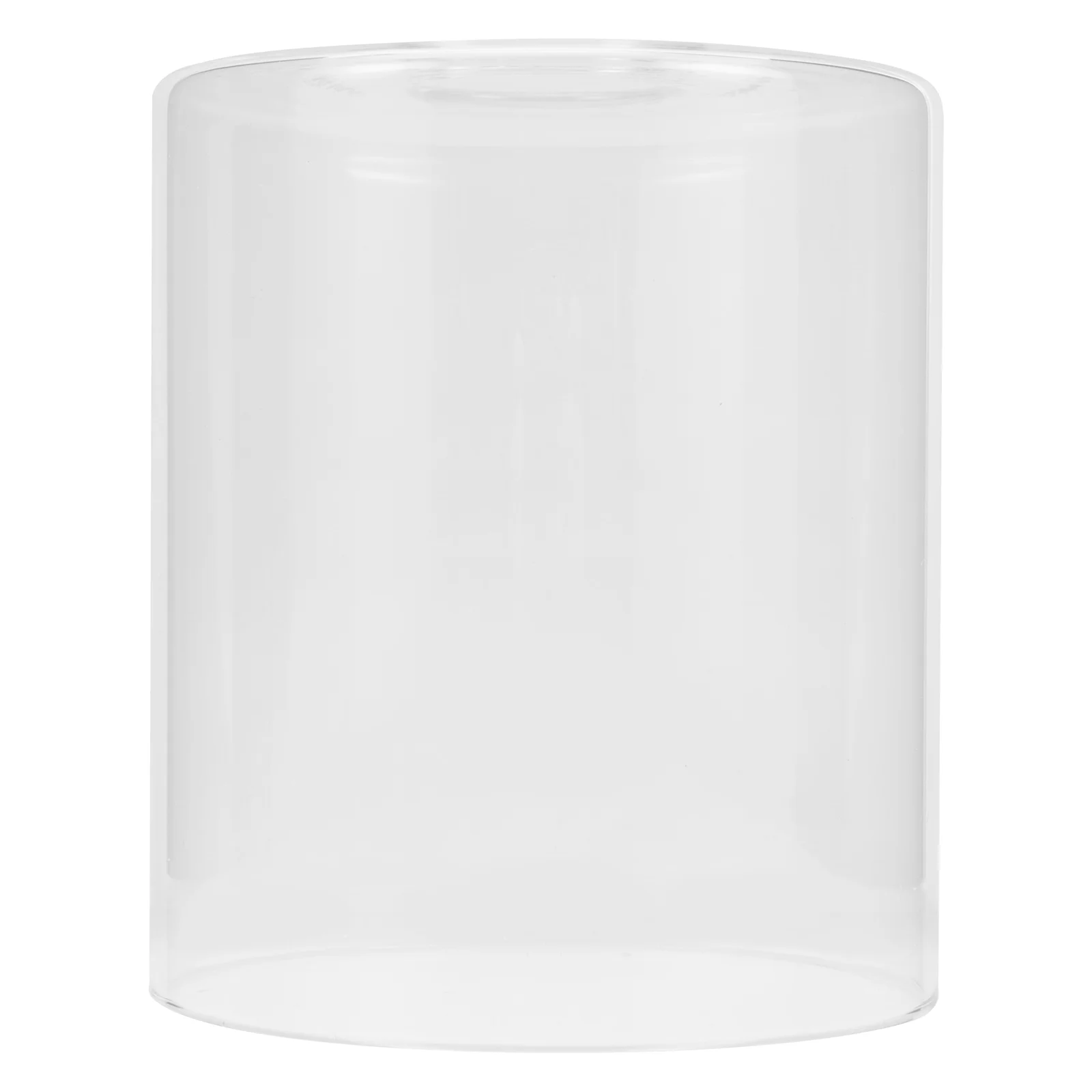 

1pc Glass Lamp Shade Transparent Tabletop Night Lamp Shade Ceiling Lamp Shade