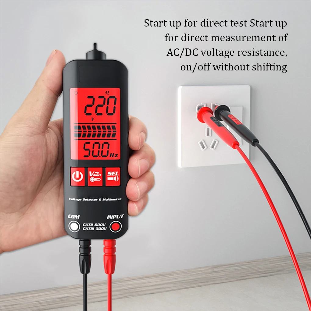 

A1 Multimeter Automatic Tester Voltage Detector Frequency With Buzzer