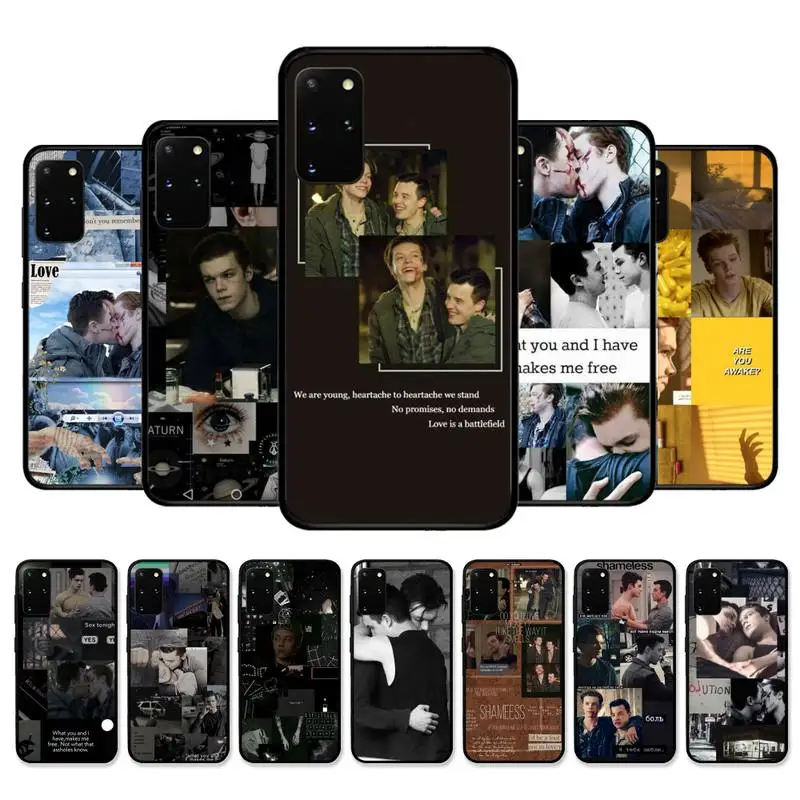 

Gallavich Pride Love Ian Shameless Phone Case for Samsung S21 S10 Lite S20 Ultra S9 S8 Plus S7 S6 edge S5 cover