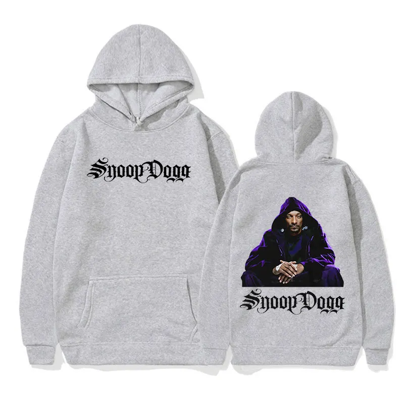 Худи Rapper Snoop Doggy Dogg Модный пуловер Тупак Шакур Толстовка для мужчин и женщин