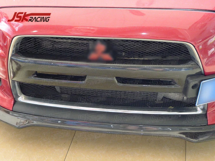 2008-2015 крышка переднего бампера из углеродного волокна для MITSUBISHI LANCER EVOLUTION EVO