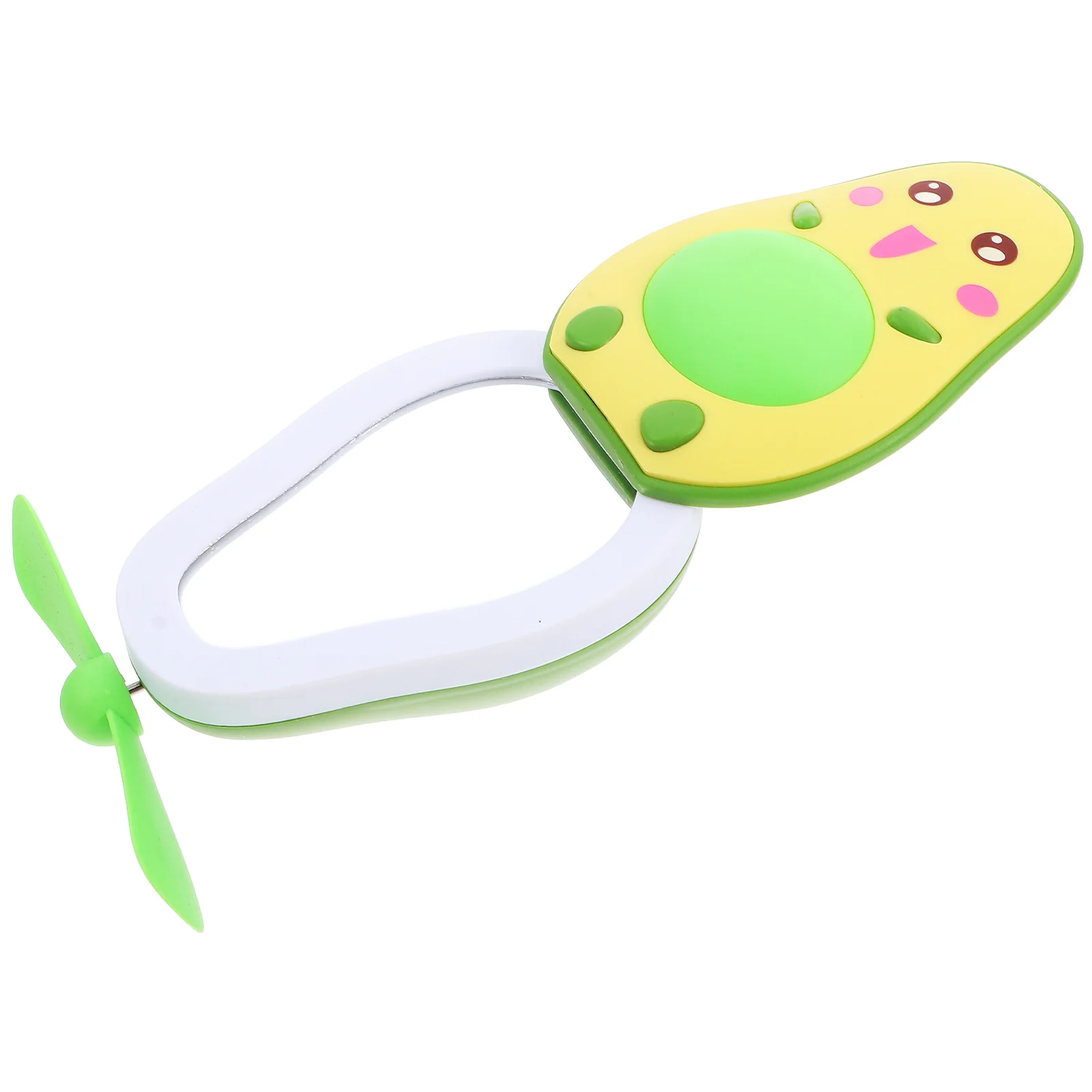 Вентилятор Долговечное зеркало Компактное портативное пластиковое ручное