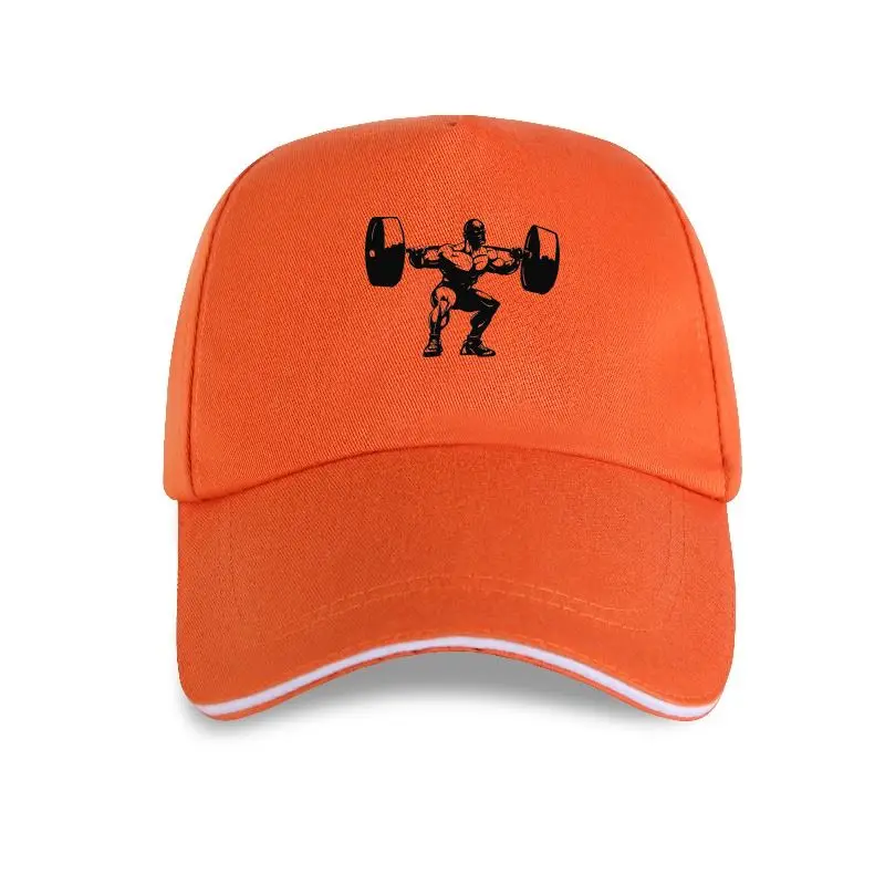 

2022 Cap Hat WEIGHTLIFTER SILHOUETTE MENS Baseball Cap GYM TRAINING TOP BODYBUILDER S-5XL