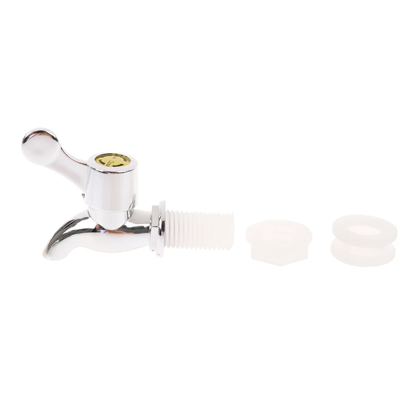 

1pcs 17mm Silver Glass Wine Bottle Faucet Jar Wine Barrel Water Tank Faucet