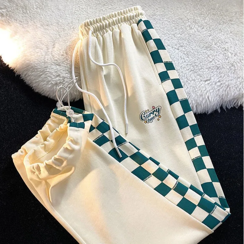 

Осенние женские брюки, корейские брюки-карго, женские штаны для йоги с высокой талией, брюки-карго, спортивные брюки, брюки для женщин Y2k