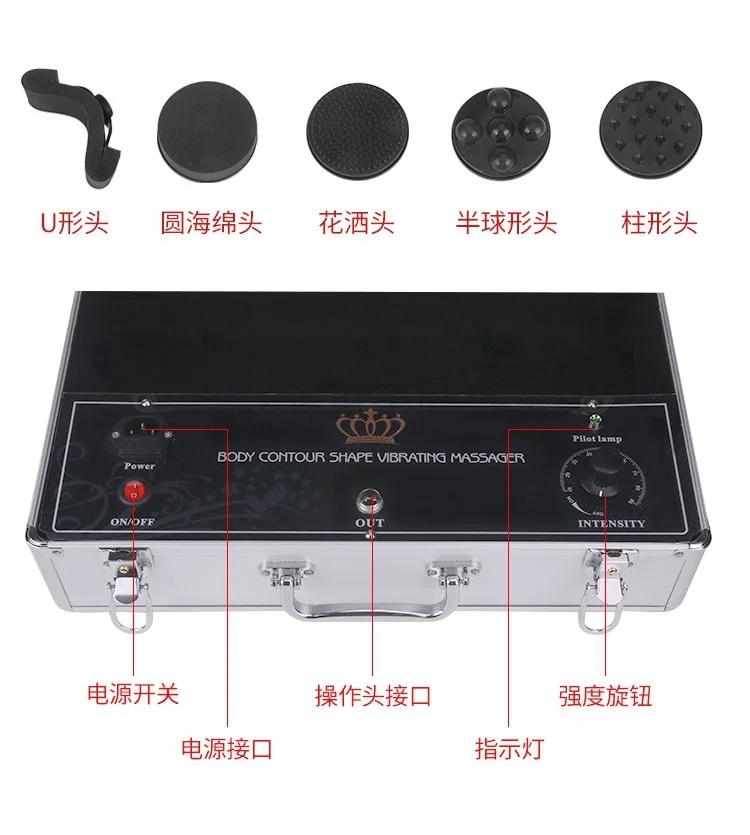 Портативный фитнес-G5 5 в 1 вибрационный массажер от целлюлита машина для