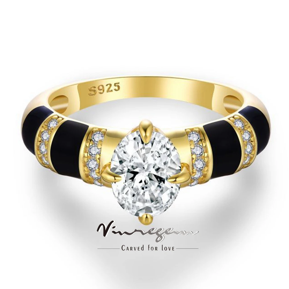 Винтажное кольцо с бриллиантами Vinregem 3EX VVS1 D 6*8 мм 1 5 карата