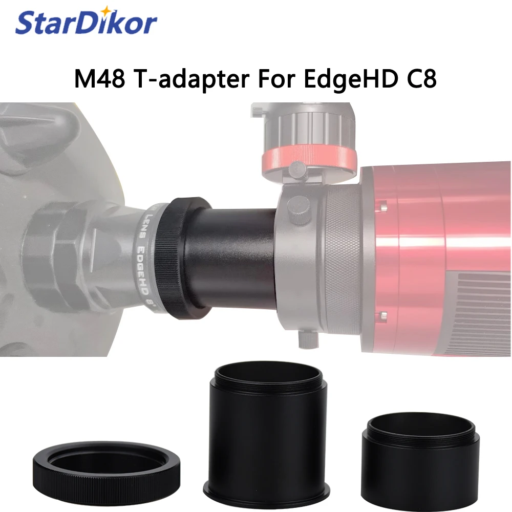 StarDikor M48 T-adapter For CELESTRON EDGE HDC8 Telescope Wi