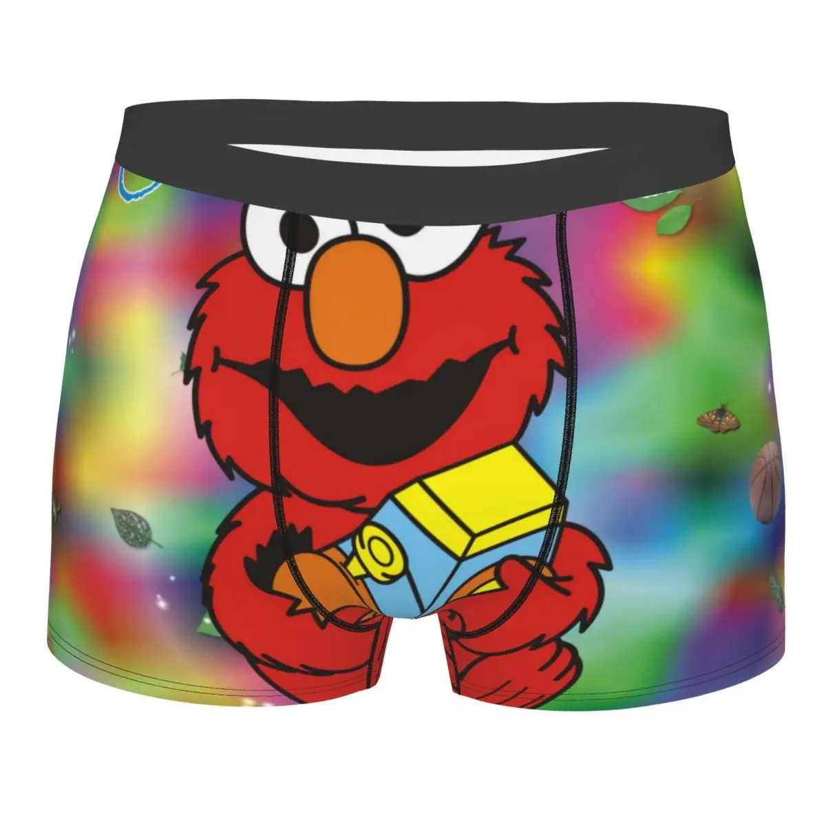 

Винтажные дышащие трусики Elmo с принтом