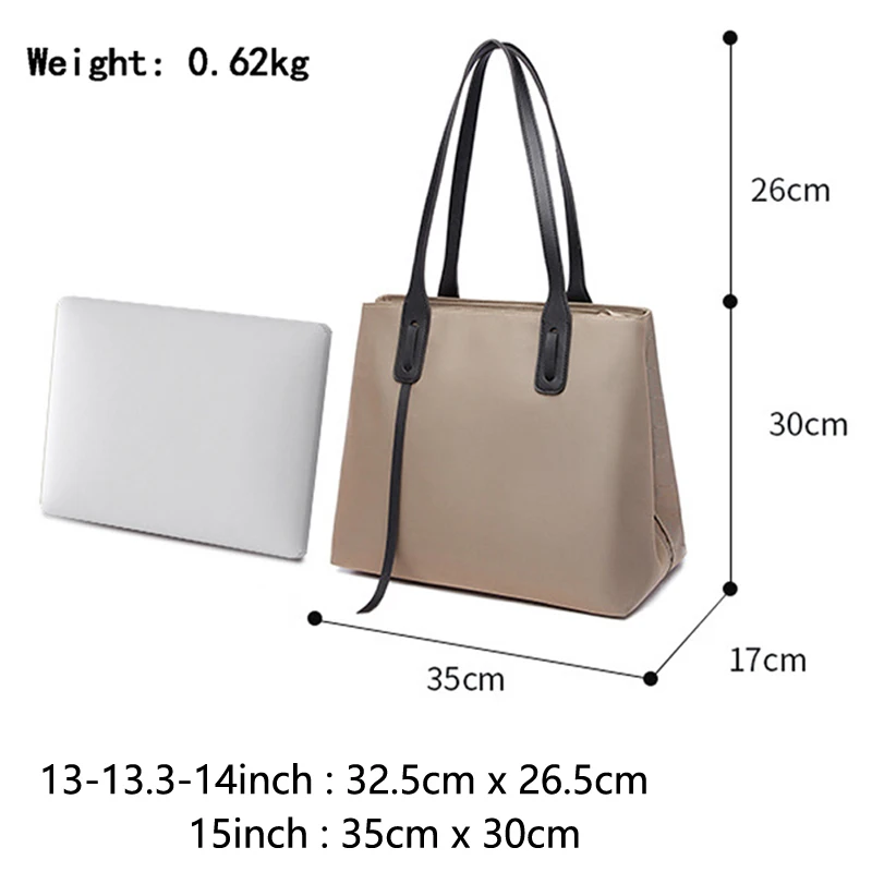 Women Female Laptop Bag Notebook Tablet PC Protection Sleeve Pouch Waterproof Girl Ladies' Shopping Bag for Macbook Dell HP images - 6