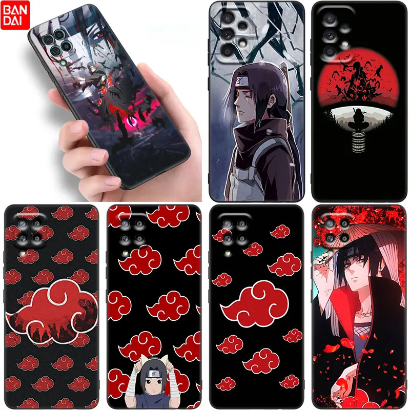 

Anime Naruto Itachi Uchiha Case For Samsung Galaxy A12 A13 A21S A22 A23 A31 A32 A33 A50 A51 A52 S A53 A70 A71 A72 A73 5G Cover