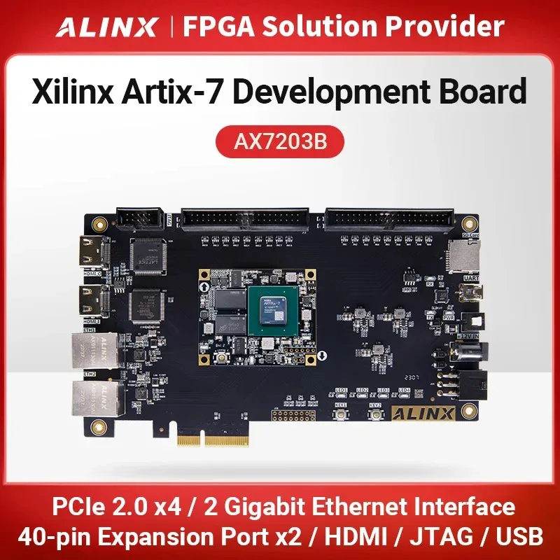 ПЛАТА РАЗЪЕМАНИЯ Alinx Xilinx Artix-7 AX7203B XC7A200T