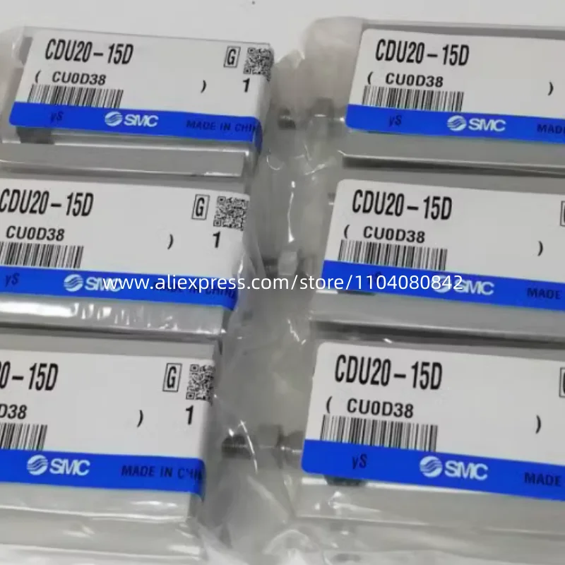 Новый воздушный цилиндр SMC CDU20-5D CDU20-10D CDU20-20D CDU20-25D CDU20-30D CDU20-40D CDU20-50D