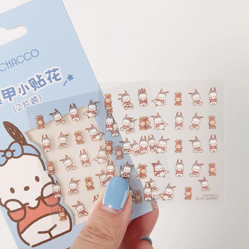 

Sanrios Cinnamoroll My Melody Nail Art Decals Hello Kitty Anime Cartoon Cute Nail Decoration Stickers Kawaii Pattern