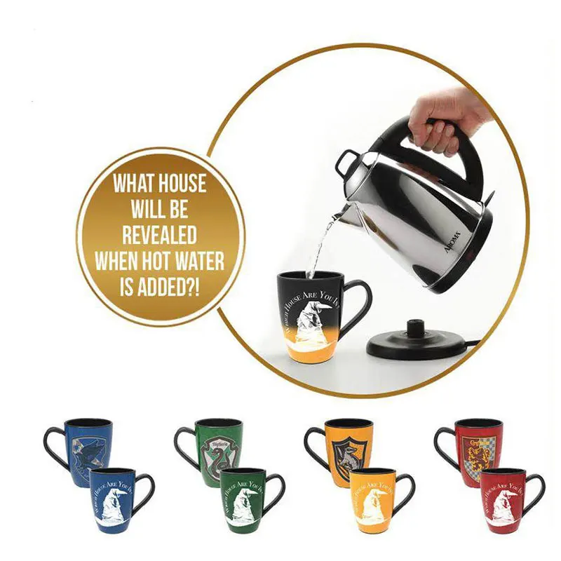 Хит продаж чашка для воды с изображением Гарри и волшебника меняющая цвет